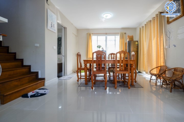 *****บ้านเดี่ยวมือสองย่านปทุมธานี ม.ฮาบิเทีย ราชพฤกษ์ 345 เนื้อที่มากถึง 50 ตร.ว. ฟังก์ชัน 3 ห้องนอน 2 ห้องน้ำ 2 ที่จอดรถ สภาพดีมาก แถมฟรี! 2 เครื่องปรับอากาศ 1 เครื่องดูดควัน บนทำเลติดถ. 345 เชื่อมต่อถ.ราชพฤกษ์, ถ.แจ้งวัฒนะ, ถ.ติวานนท์ ใกล้ทางด่วน "ศรีสมาน"